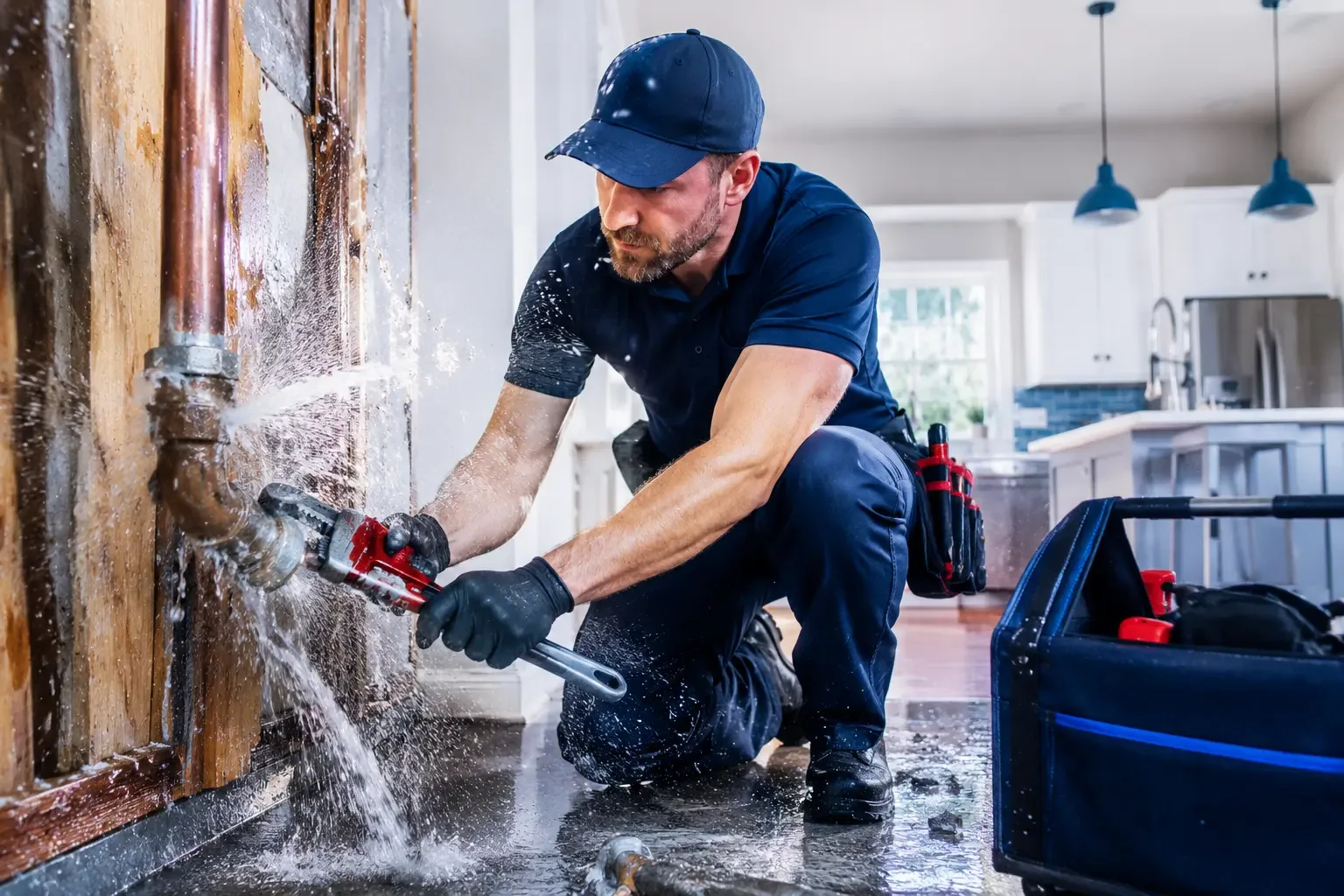 Local emergency pipe repair professionals in Strandburg, SD